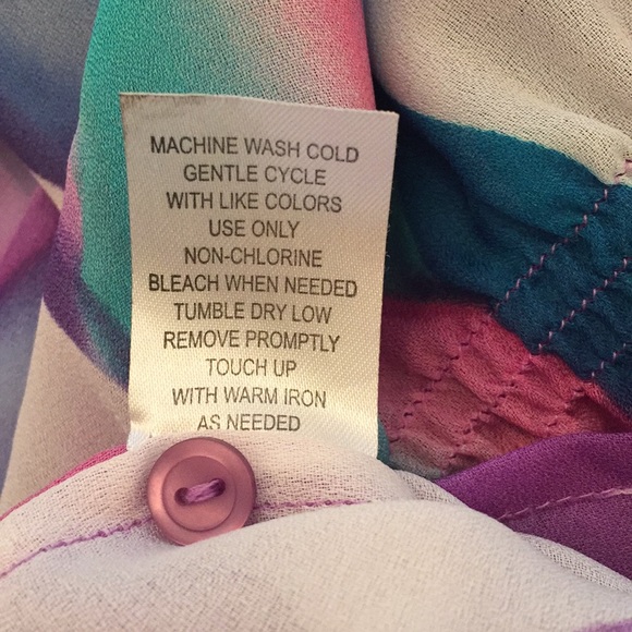 Allison Taylor Button-Up Blouse - Multi-Color - Picture 5 of 6